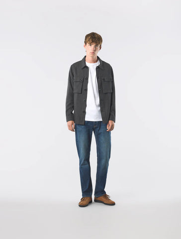 Pretty Green Kilburn Overshirt Black