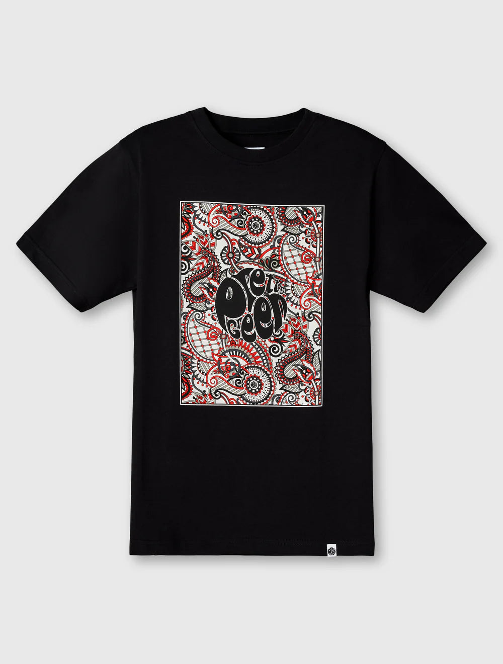 Pretty Green Resonance Box Logo T-Shirt – Black