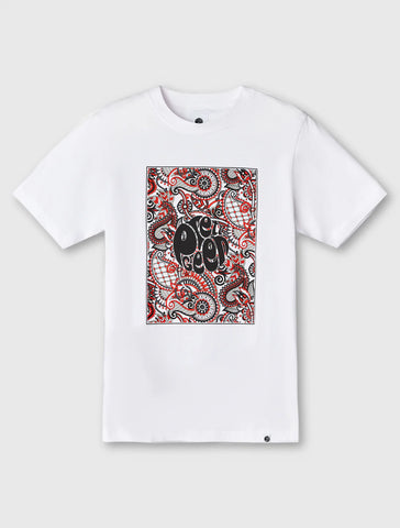 Pretty Green Resonance Box Logo T-Shirt – White