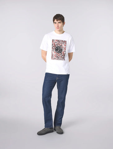 Pretty Green Resonance Box Logo T-Shirt – White