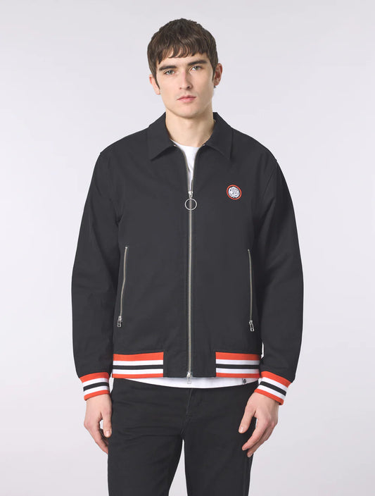 Pretty Green Stratosphere Zip Bomber Jacket – Black