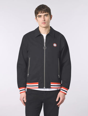 Pretty Green Stratosphere Zip Bomber Jacket – Black