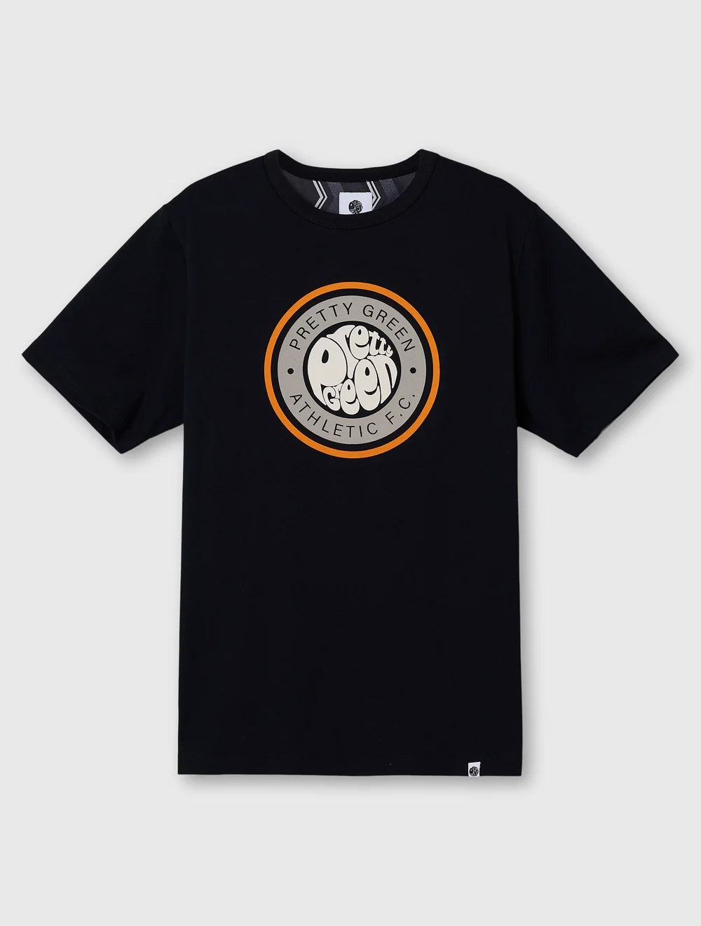 Pretty Green Kingsleigh Logo T-Shirt – Black