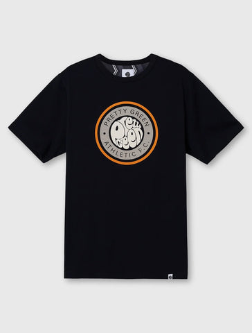 Pretty Green Kingsleigh Logo T-Shirt – Black