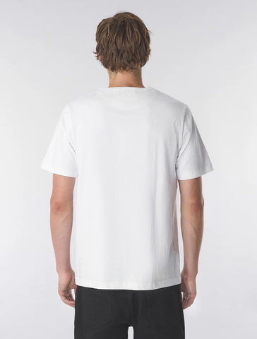 Pretty Green Rave Camo Logo T-Shirt – White