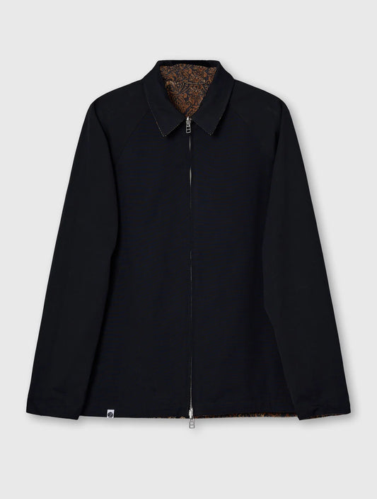 Pretty Green Rave On Reversible Paisley Jacket – Multi