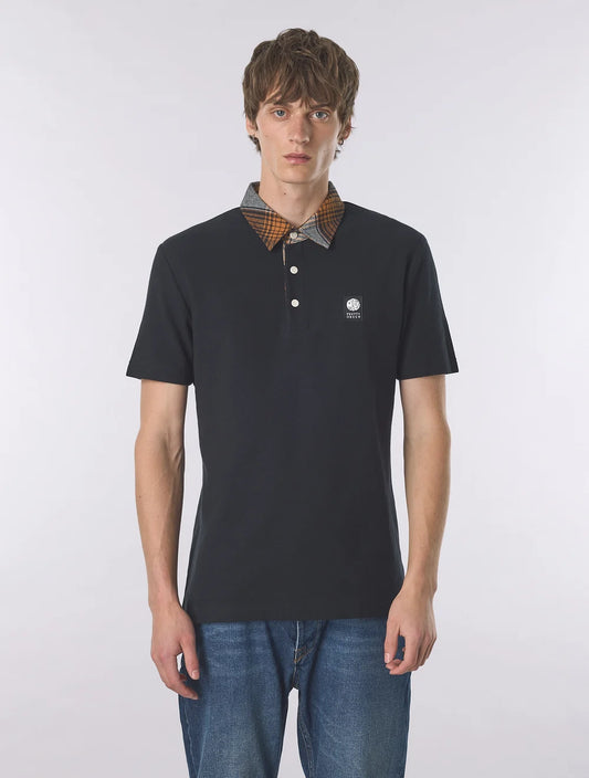 Pretty Green Strobe Polo – Black
