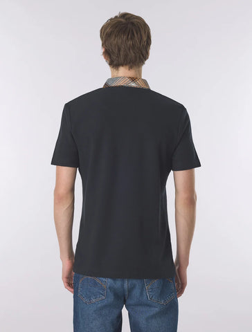 Pretty Green Strobe Polo – Black
