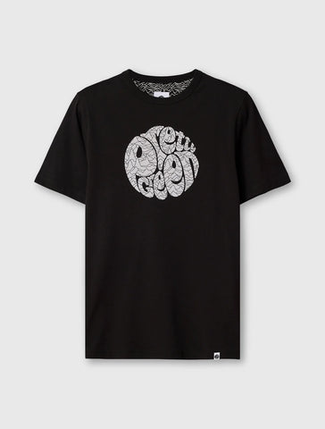 Pretty Green Pulsar Logo T-Shirt – Black