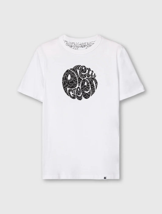 Pretty Green Pulsar Logo T-Shirt – White