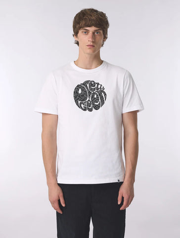 Pretty Green Pulsar Logo T-Shirt – White