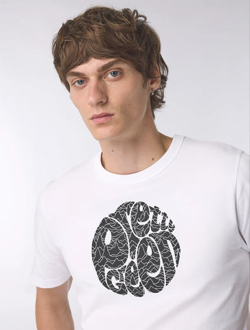 Pretty Green Pulsar Logo T-Shirt – White