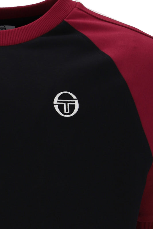 Sergio Tacchini Hadow Ringer T-Shirt – Black