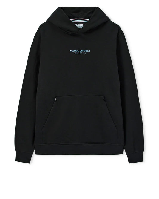 Weekend Offender Cobain Hoodie Black/Blue Shadow