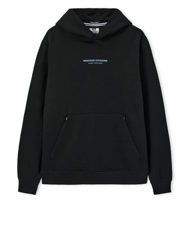 Weekend Offender Cobain Hoodie Black/Blue Shadow