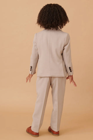 Marc Darcy HM5 - Children's Stone Tailored Three Piece Suit