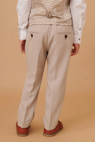 Marc Darcy HM5 - Children's Stone Tailored Three Piece Suit