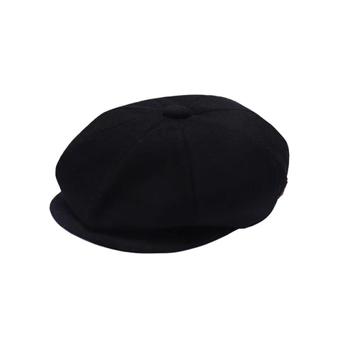 Royal Stallion Classic FlatCap - Black