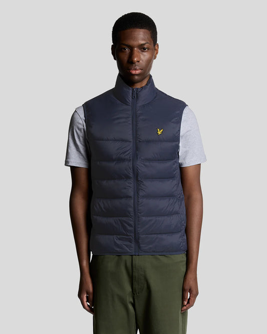 Lyle & Scott Wadded Puffer Gilet – Dark Navy