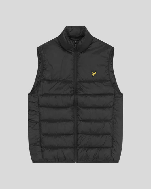 Lyle & Scott Wadded Puffer Gilet – Black