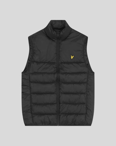 Lyle & Scott Wadded Puffer Gilet – Black