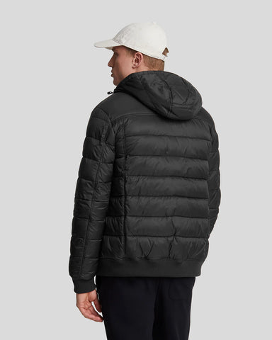Lyle & Scott Waded Puffer Jacket – Black
