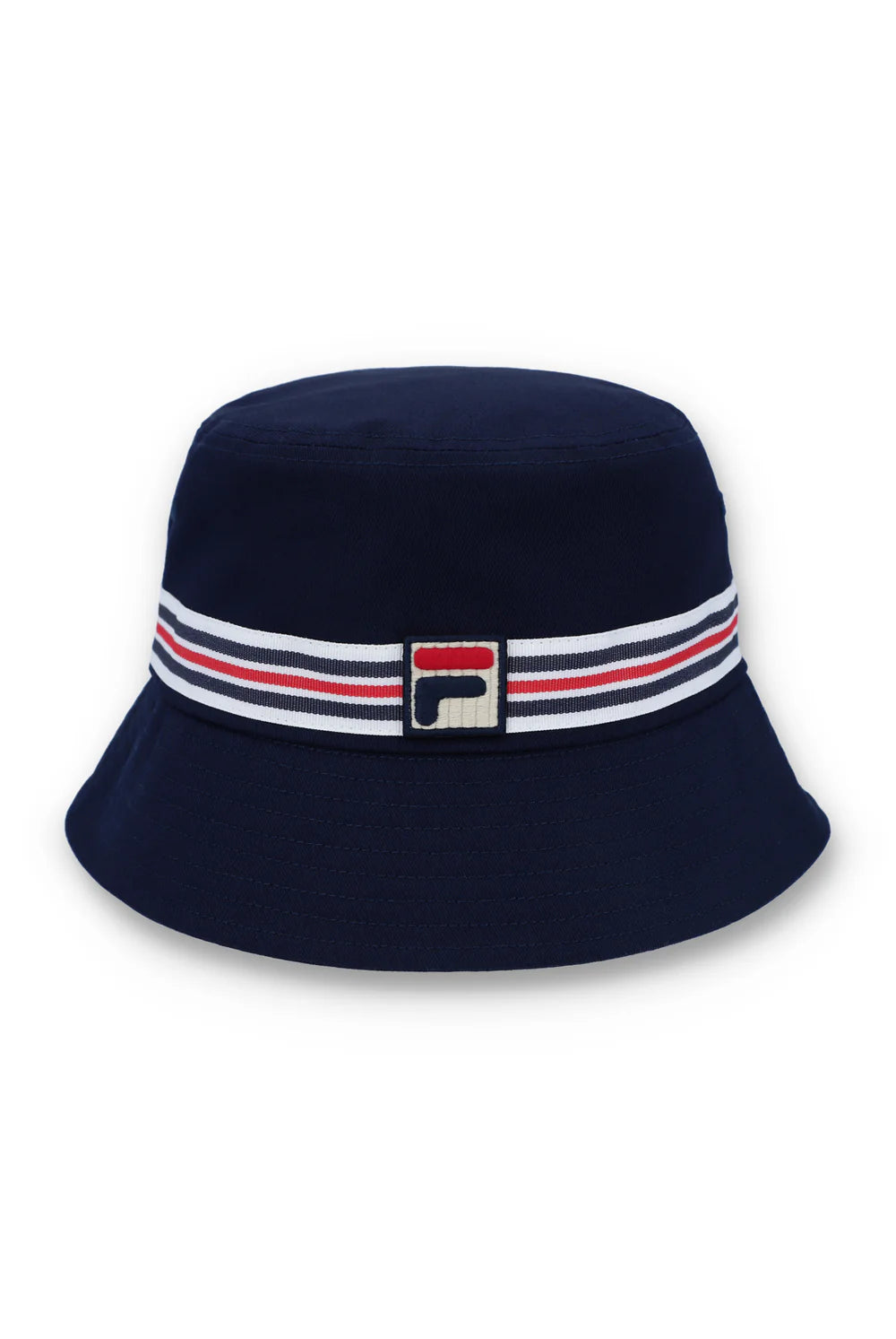 Fila Heritage Stripe Bucket Hat – Navy