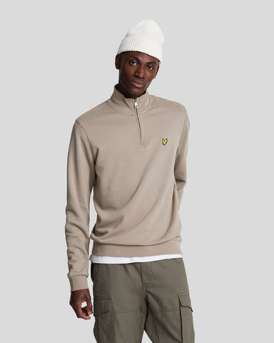 Lyle & Scott Merino 1/4 Zip Jumper – Cove