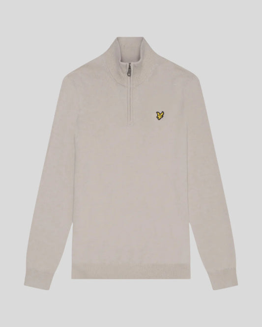 Lyle & Scott Merino 1/4 Zip Jumper – Cove