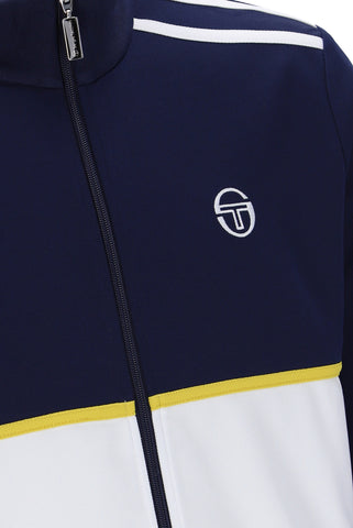 Sergio Tacchini Locchi Track Top – Maritime Blue