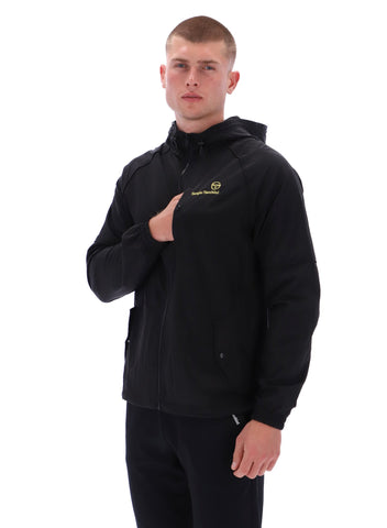 Sergio Tacchini Maldini Hooded Jacket – Black