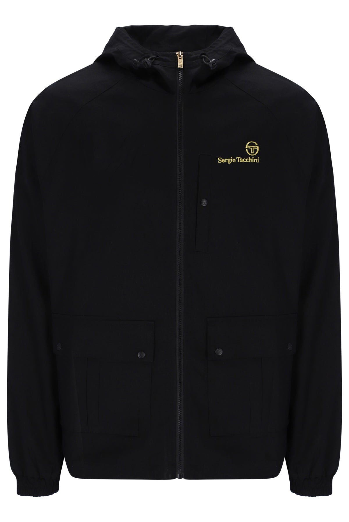 Sergio Tacchini Mancini Hooded Jacket – Black