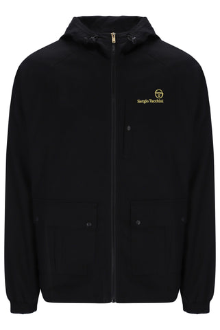 Sergio Tacchini Mancini Hooded Jacket – Black