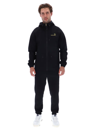 Sergio Tacchini Mancini Hooded Jacket – Black