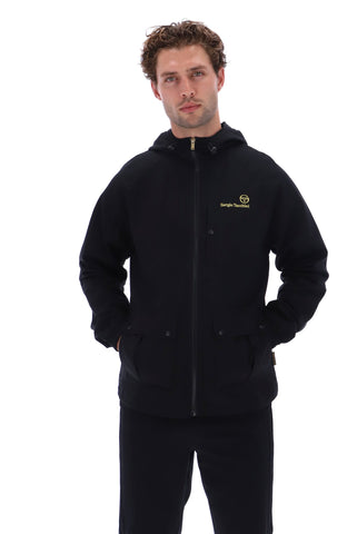 Sergio Tacchini Mancini Hooded Jacket – Black
