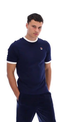 Fila Marconi Ringer T-Shirt – Navy