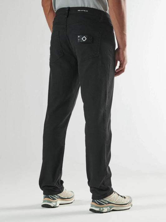 MA.Strum Vanguard 5 Pocket Jeans – Jet Black