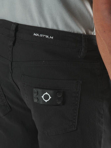 MA.Strum Vanguard 5 Pocket Jeans – Jet Black