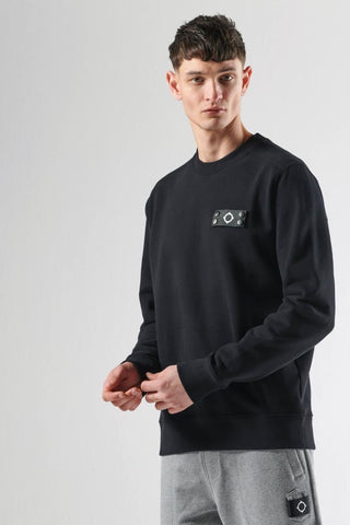 MA.Strum NEO Crew Sweatshirt – Jet Black