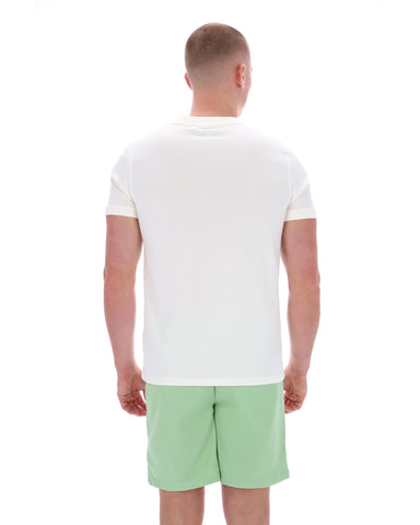 Sergio Tacchini Master Tee - Gardenia / Quiet Green