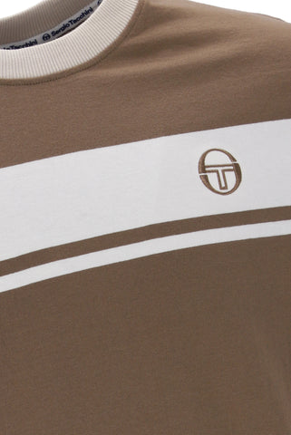 Sergio Tacchini Master T-Shirt – Shitake/Gardenia