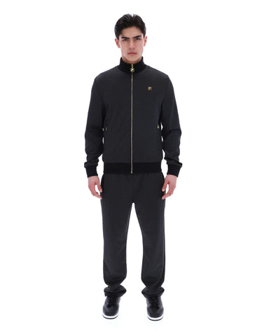 Fila Mathers Herringbone Track Top – Black