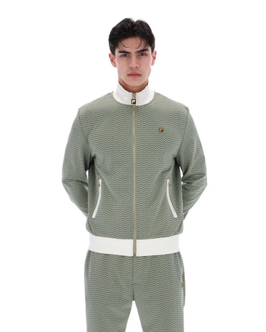 Fila Mathers Herringbone Track Top – Sea Foam