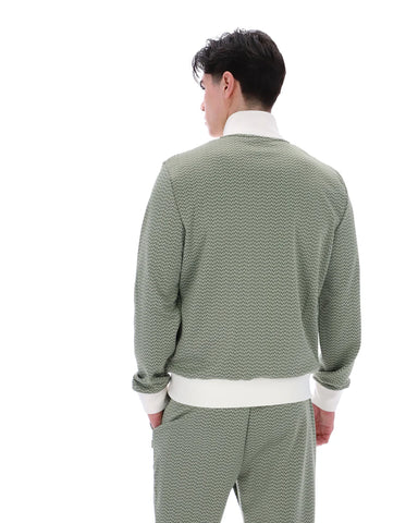 Fila Mathers Herringbone Track Top – Sea Foam