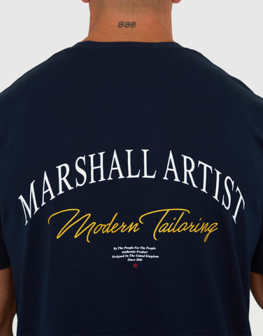 Marshall Artist Seattle T-Shirt Navy