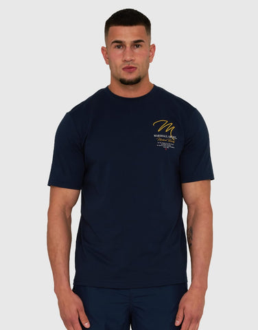 Marshall Artist Seattle T-Shirt Navy