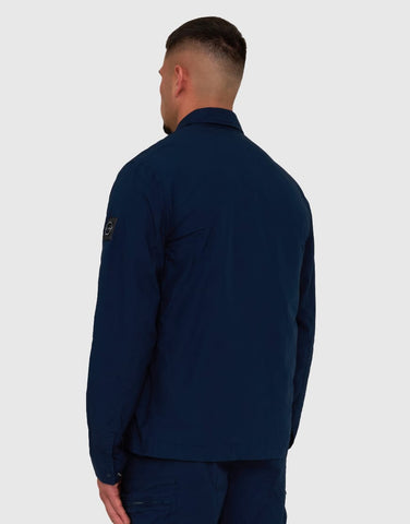 Marshall Artist Seafield Overshirt Navy