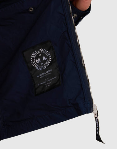 Marshall Artist Seafield Overshirt Navy