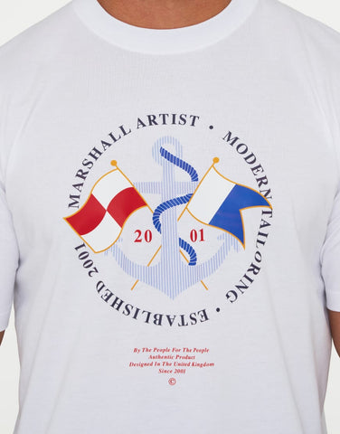 Marshall Artist Harbour T-Shirt White