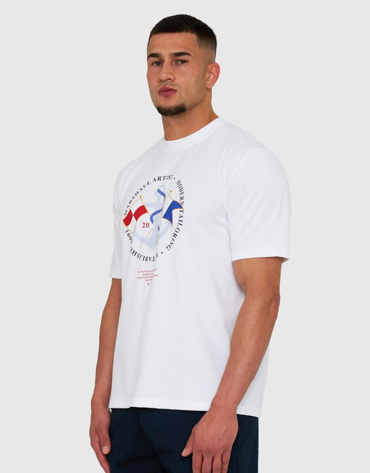 Marshall Artist Harbour T-Shirt White